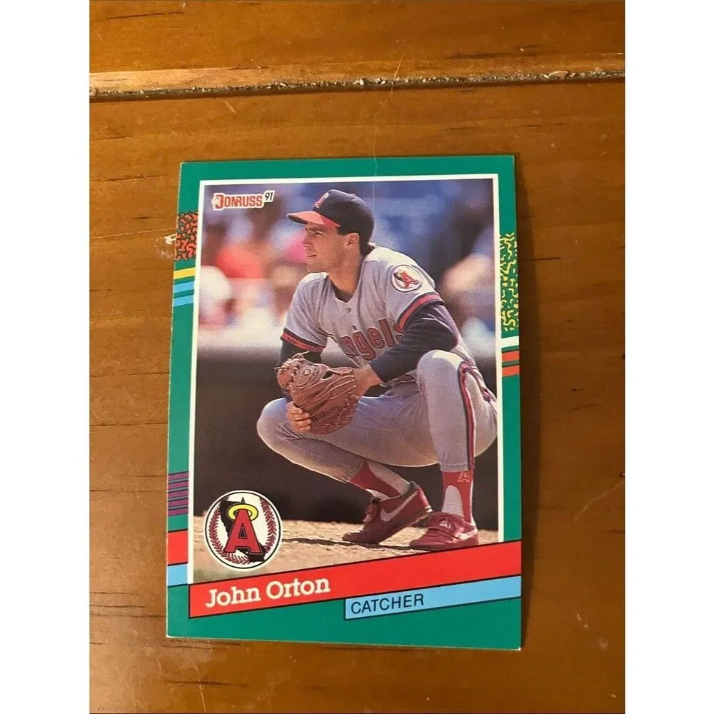 1991 Donruss Anaheim Angels Baseball Card Trading Card